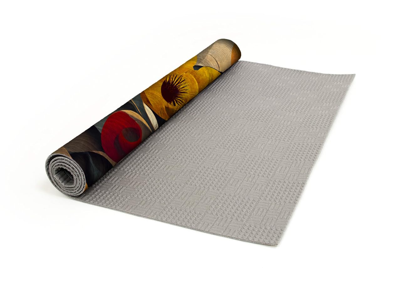 CapitanCasa Tappeto Passatoia Farfalle 50x115 Cm – Antiscivolo E Antisfilo, Stampa Digitale Su Cotone, Made In Italy