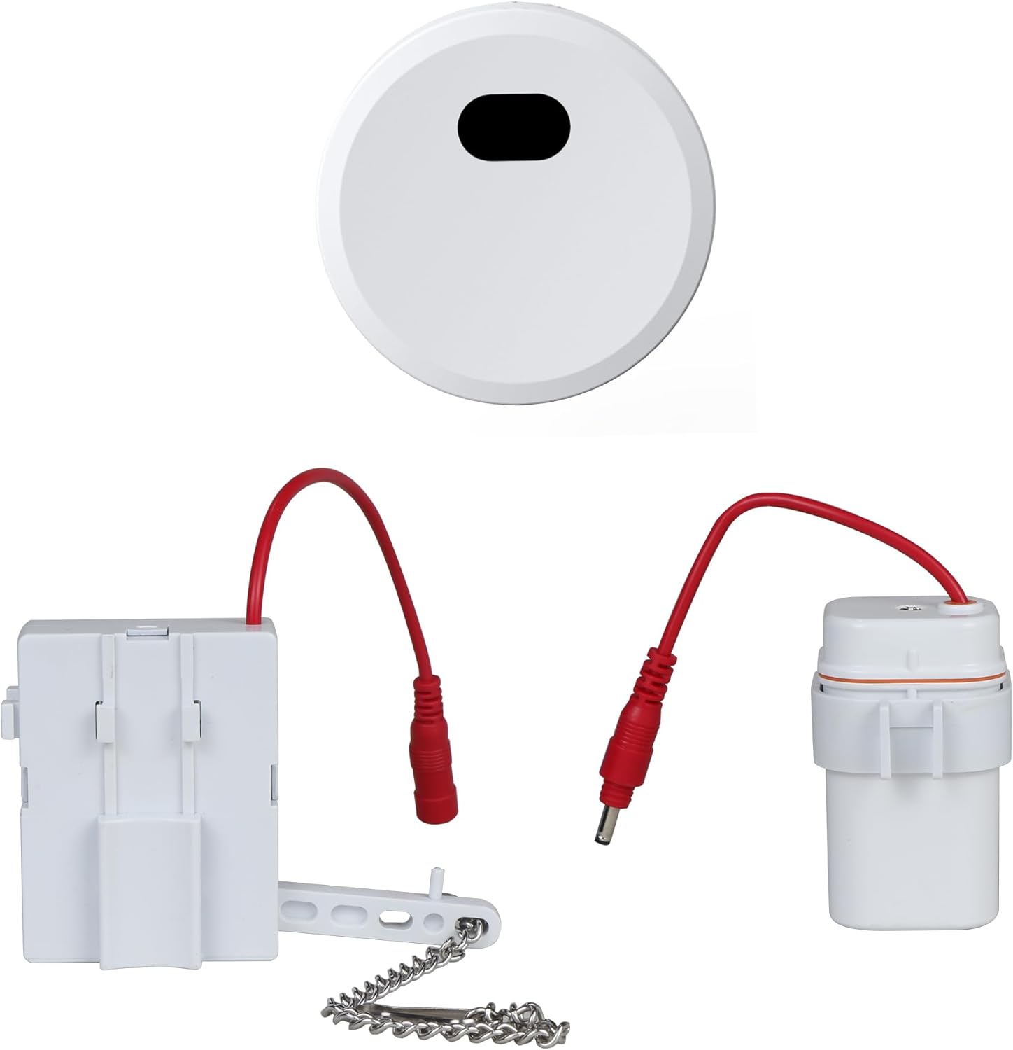 Product image of Automatic Toilet Flusher Kit, Touchless Motion Sensor Flush for Toilet, 12” Sensor Range, Battery-Powered, Easy Install, Compatible with Most Toilets CN27B KERDE