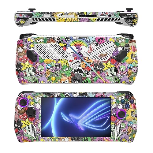 Image of MightySkins Skin Compatible with Asus ROG Ally - Puppy Fall | Protective, Durable, and Unique Vinyl Decal wrap Cover | Easy to Apply, Remove, and Change Styles