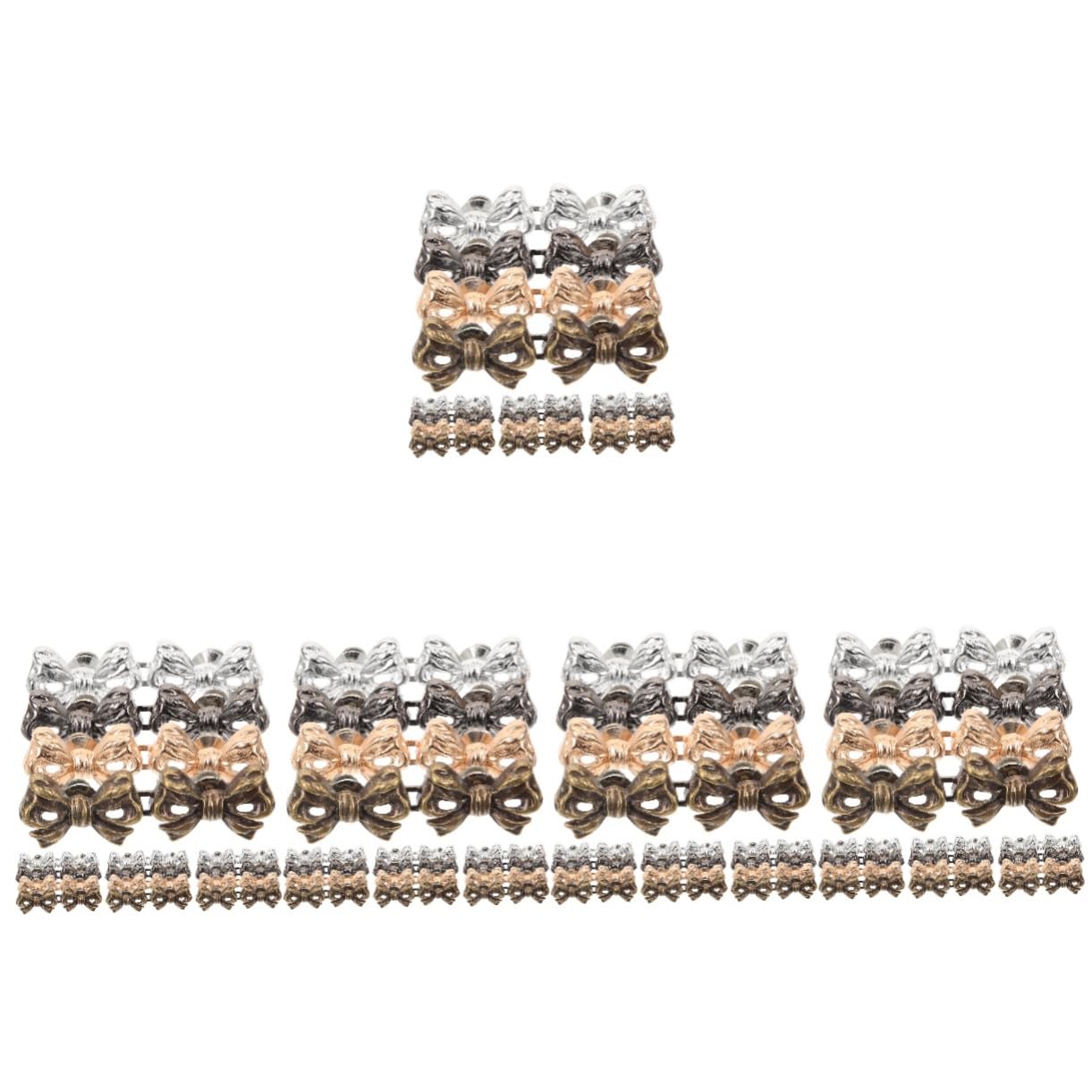Angoily 5 Series Extensores De Cintura Ajustables De Botones Decorativos Para Clips De Cintura Para Ajustar Ropa Para Jeans Y Faldas 16 Piezas X 5