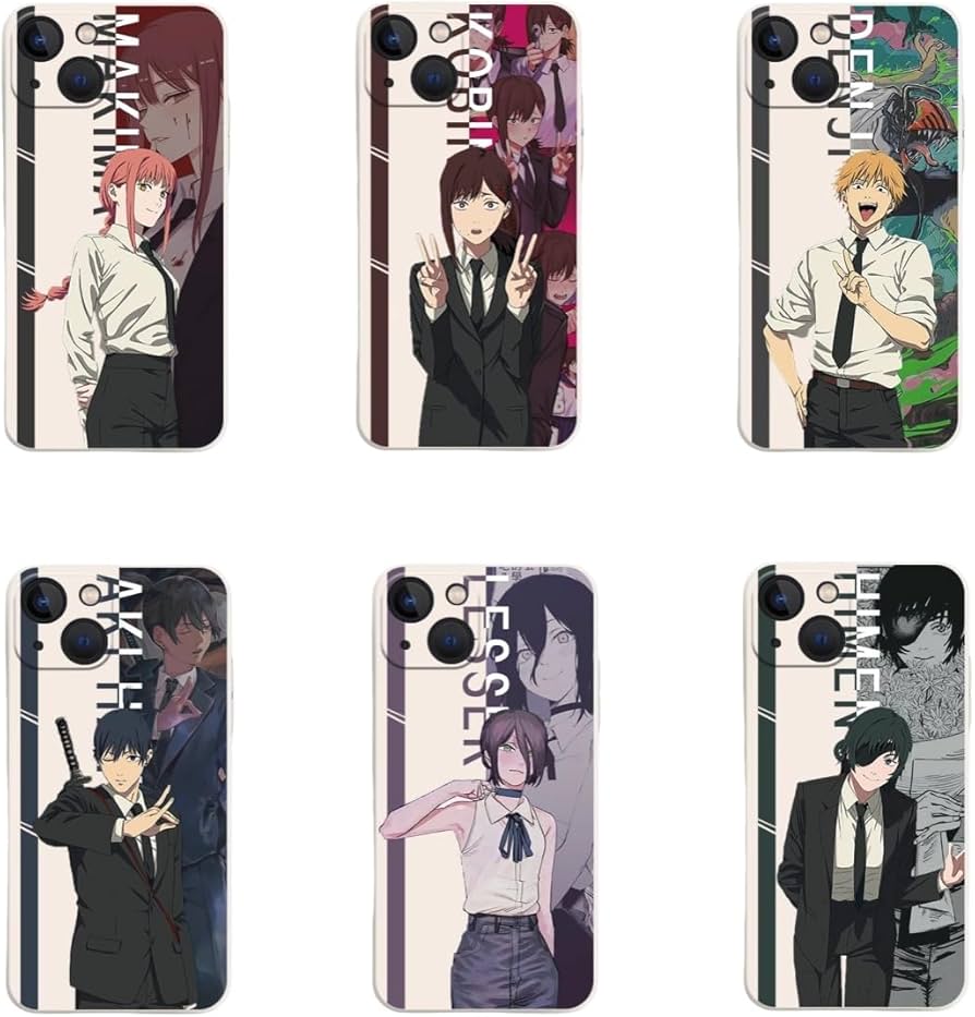 Amazon.co.jp: チェンソーマン スマホケース iphone ケース デンジ