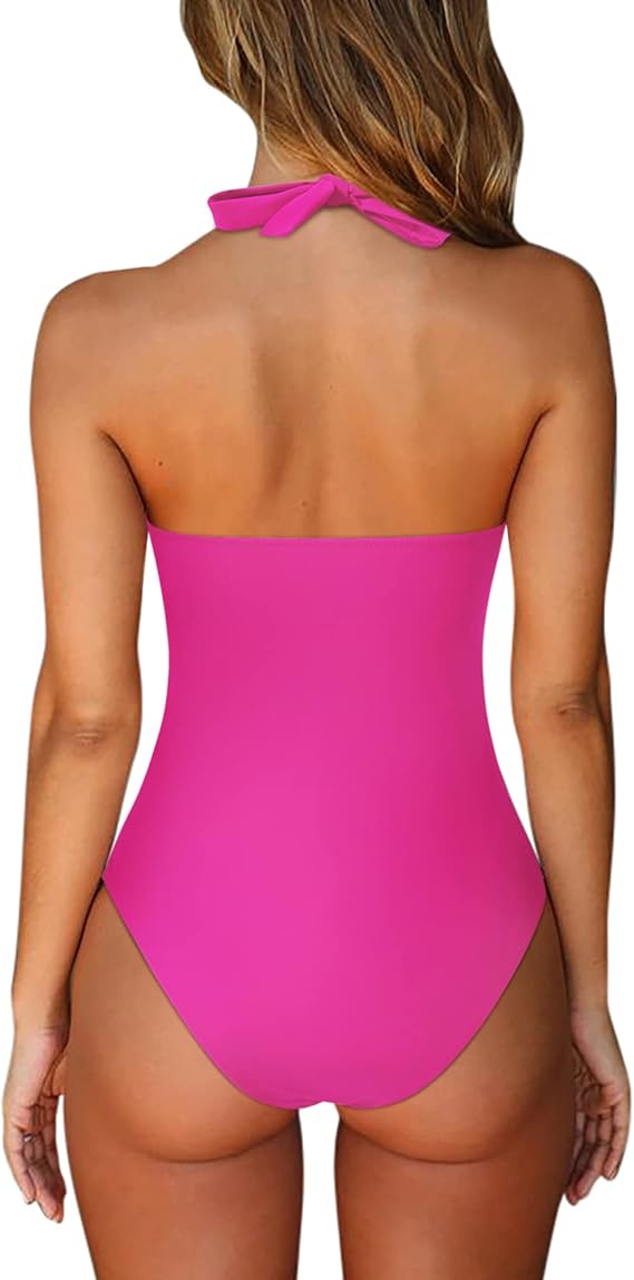 Made from high-quality materials, this bathing suit is comfortable to wear and designed to last. The one-piece design is both practical and stylish, offering full coverage while still showing off your figure. Whether you're lounging by the pool or playing in the waves, the SUUKSESS Women Sexy Tummy Control One Piece Swimsuit is sure to make you feel confident and beautiful. Description by ChatGPT.