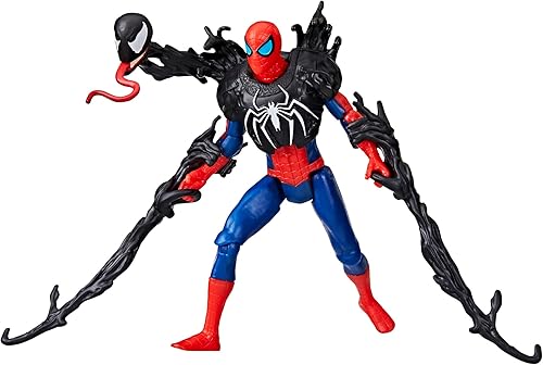 Spider-Man Marvel VenomVersus Epic World of Action - Figura de lujo con accesorios, juguetes de superhéroes de 4 pulgadas para niños a partir de 4