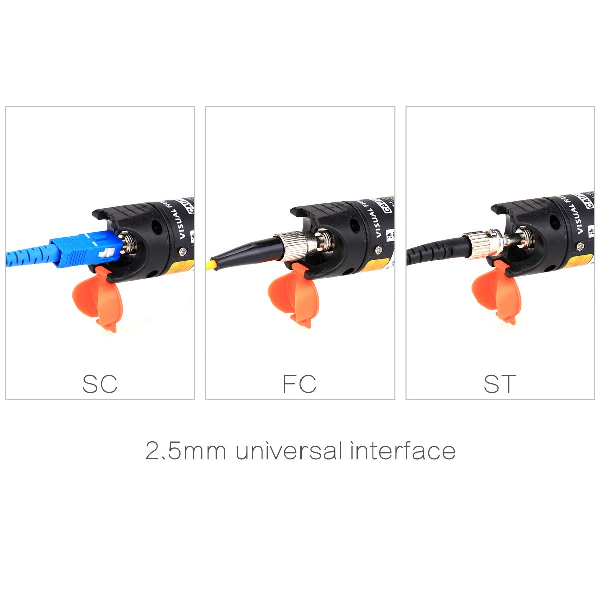 Optische vermogensmeter MINI OPM Handheld Mini Fiber Optische Power Meter Fiber Optische Kabel Tester -70 6dBm Of -50 26dBm Snel de benodigde vezel vinden(Dry battery-50 to 26