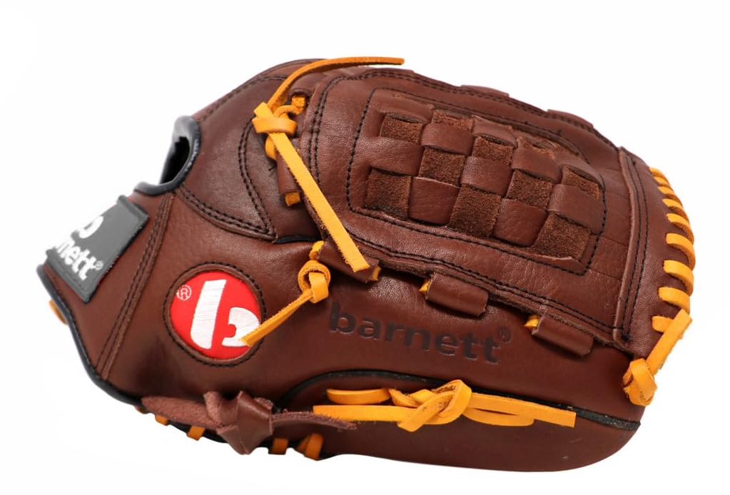 barnett GL-120 - Guanto da baseball in pelle da competizione Outfield 12