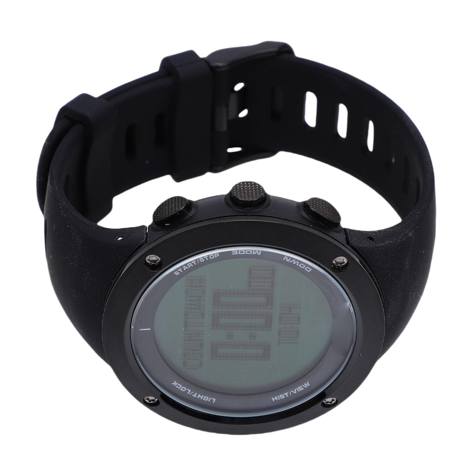 Alomejor Reloj Deportivo Inteligente con Sensor de Profundidad y Barómetro, Carcasa de Acero Inoxidable, Correa de Silicona para Buceo, Snorkel, Apnea