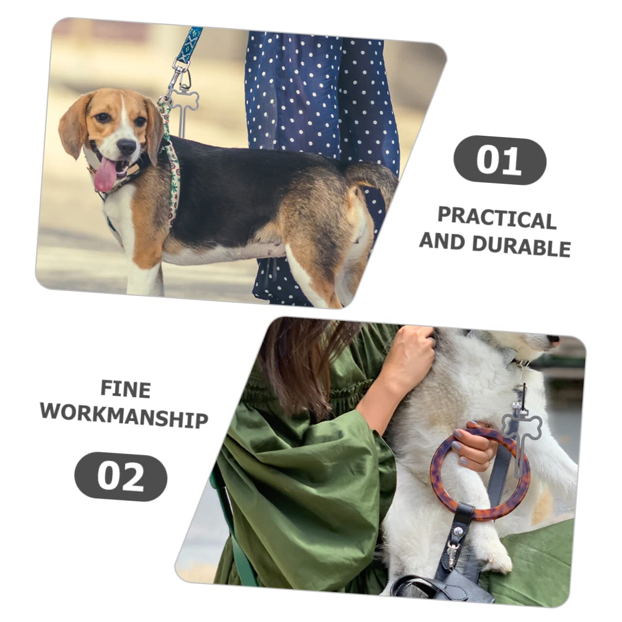 Kisangel 5 Sätze Teiliges Hundekotbeutelhalter Tragbare Clips Zur Befestigung Von Kotbeuteln Einfache Handhabung Für Stressfreies Gassigehen Schwarz 10 Stück * 5
