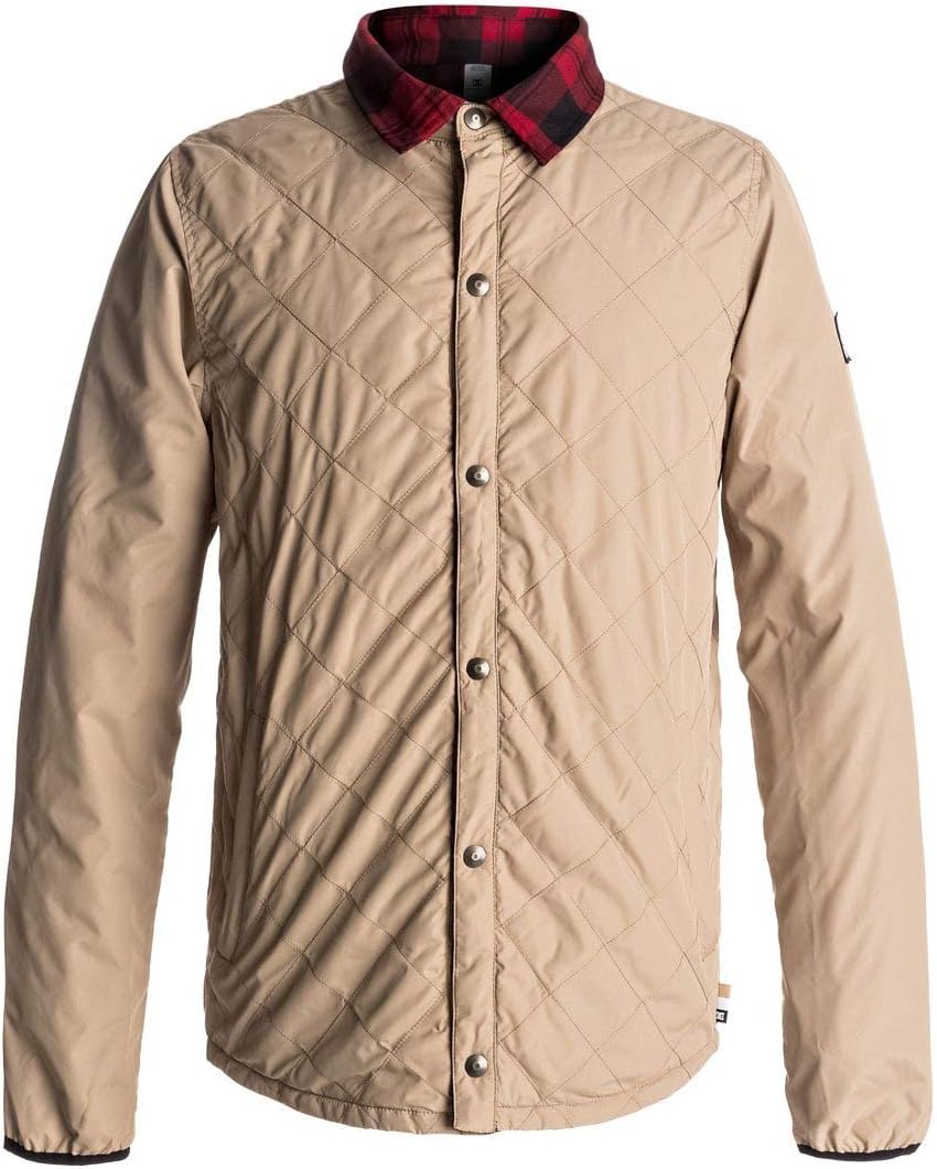 DC Men's Network Water Resistant Reversible Flannel Shirt Jacket