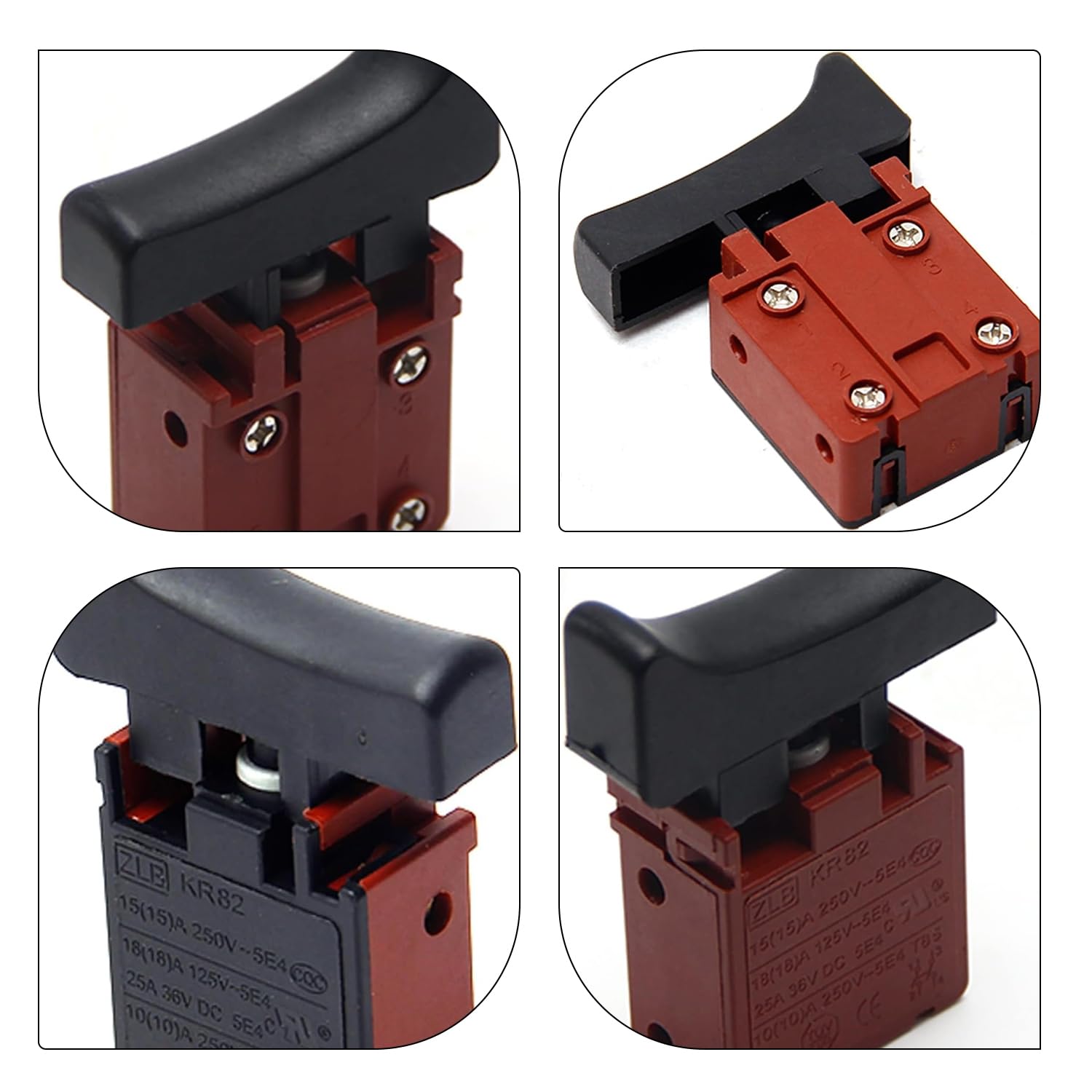 Drill Trigger Switch - Power Tool Replacement -6 Drill Trigger Switch - Power Tool Replacement -6