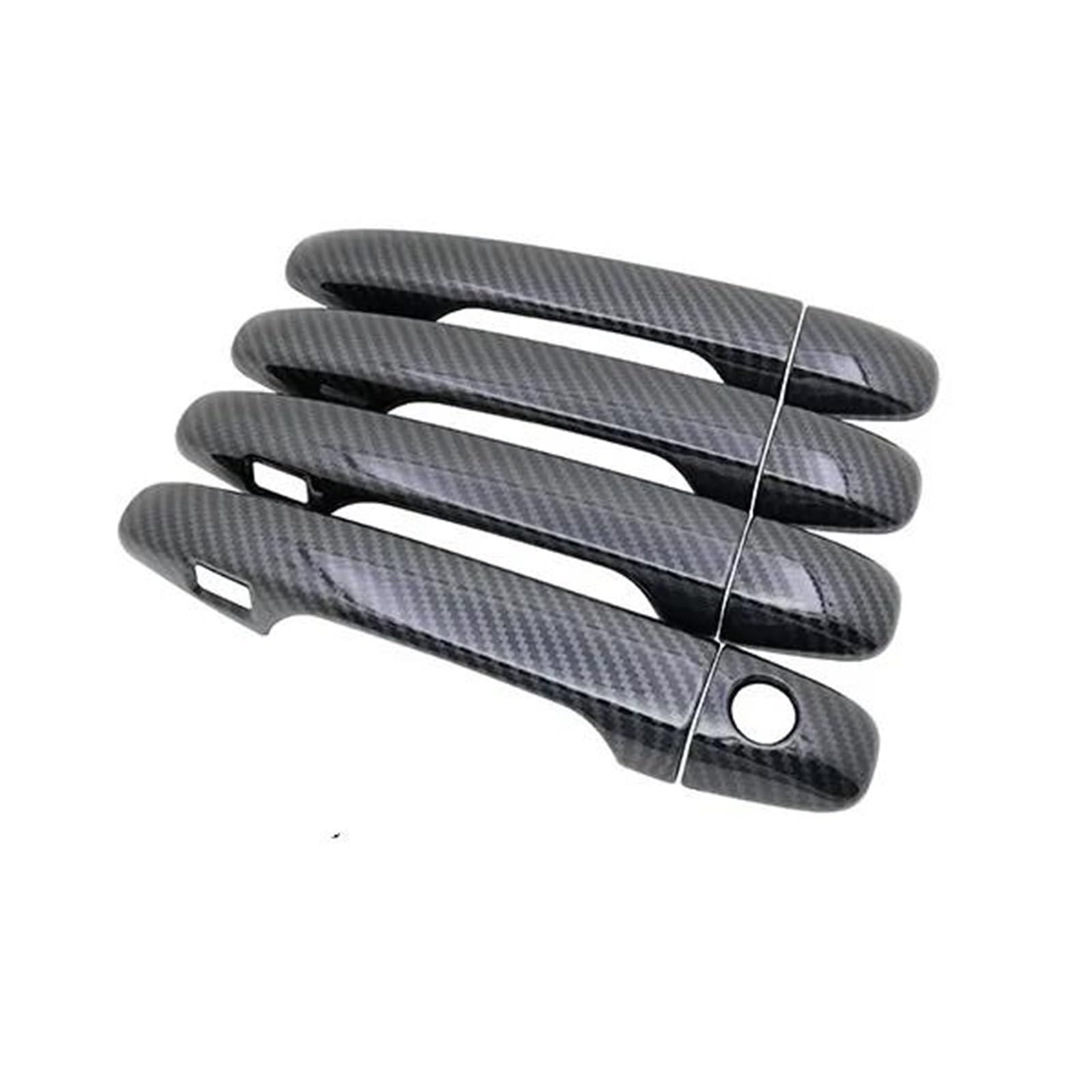 Yytemd One Color Car Door Handle Cover Exterior Moulding Trim Protector For Toyota For Avensis T270 2010-2018 Chrome(Keyless Entry)