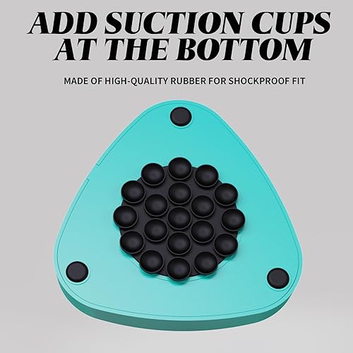 Miniatura 4 de Mini mezclador Vortex 10000 RPM, mezclador de vórtice de laboratorio portátil compacto con base antideslizante, operación de un solo toque,