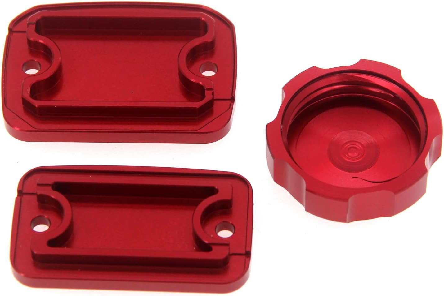 For Ducati Monster 695 2013-2014,Monster 696 08-14,Monster 796 2010-2014,Hypermotard 796 2010-2012,Hypermotard 821 14-16 Motorcycle Front Rear Brake Clutch Cylinder Fluid Reservoir Cover