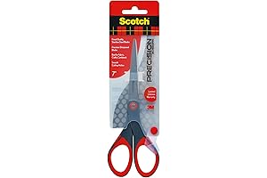 Scotch 7 inch Precision Scissors for Smooth, Effortless Everyday Cutting