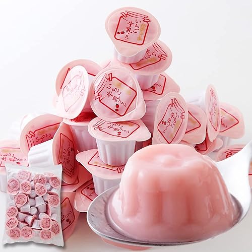 天然生活 ひとくちいちご牛乳プリン