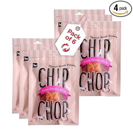 Petsy - Chip Chops Sweet Potato Chicken | Dog Treat | Multi Pack (Pack of 4)