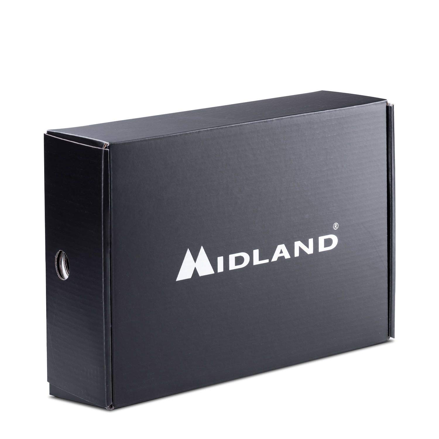 Midland BTX2 Pro Twin C1231.09, Interfono Moto Bluetooth Doppio, Auricolari Casco Impermeabili IPX6, Cancellazione del Rumore, Fino a 4 Persone, Batteria 23h, Portata 1 Km.