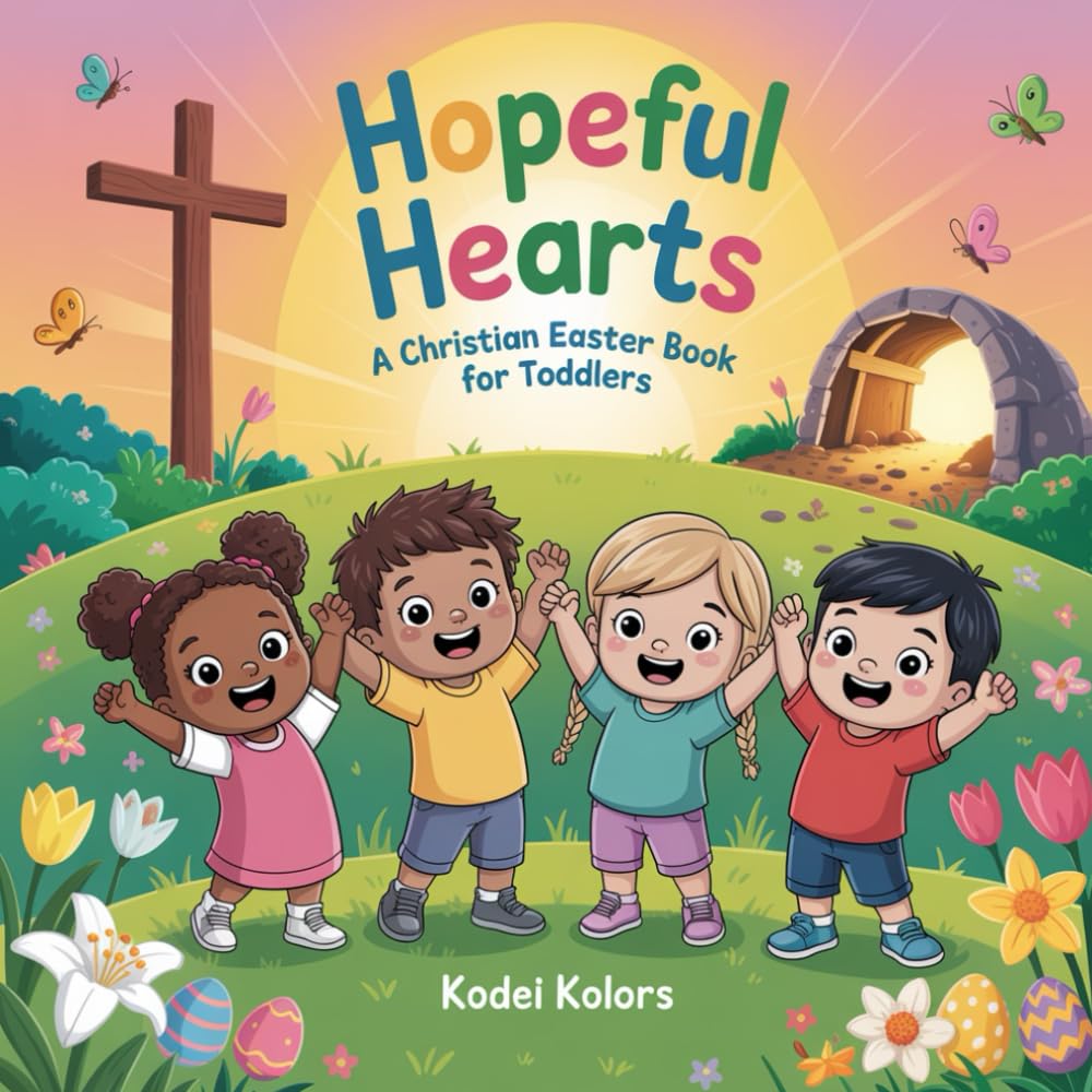 Hopeful Hearts: A Christian Easter Book for Toddlers