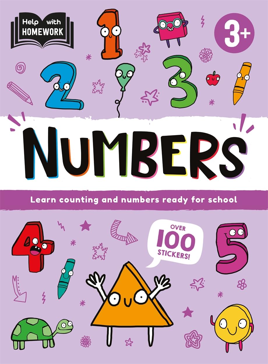 Help With Homework: Age 3+ Numbers by  Autumn Publishing - 9781837950843