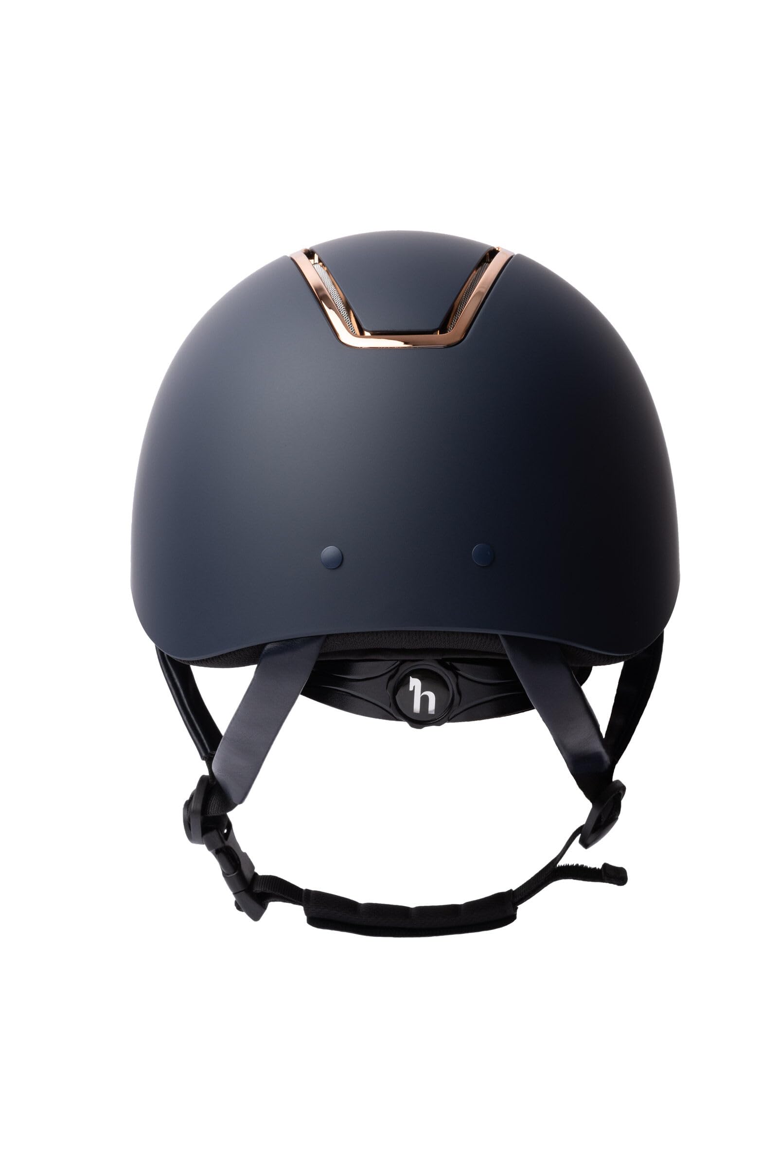 Horze Atmos - Casco de equitación para mujer, color metálico, CE EN 1384:2023, tamaño ajustable