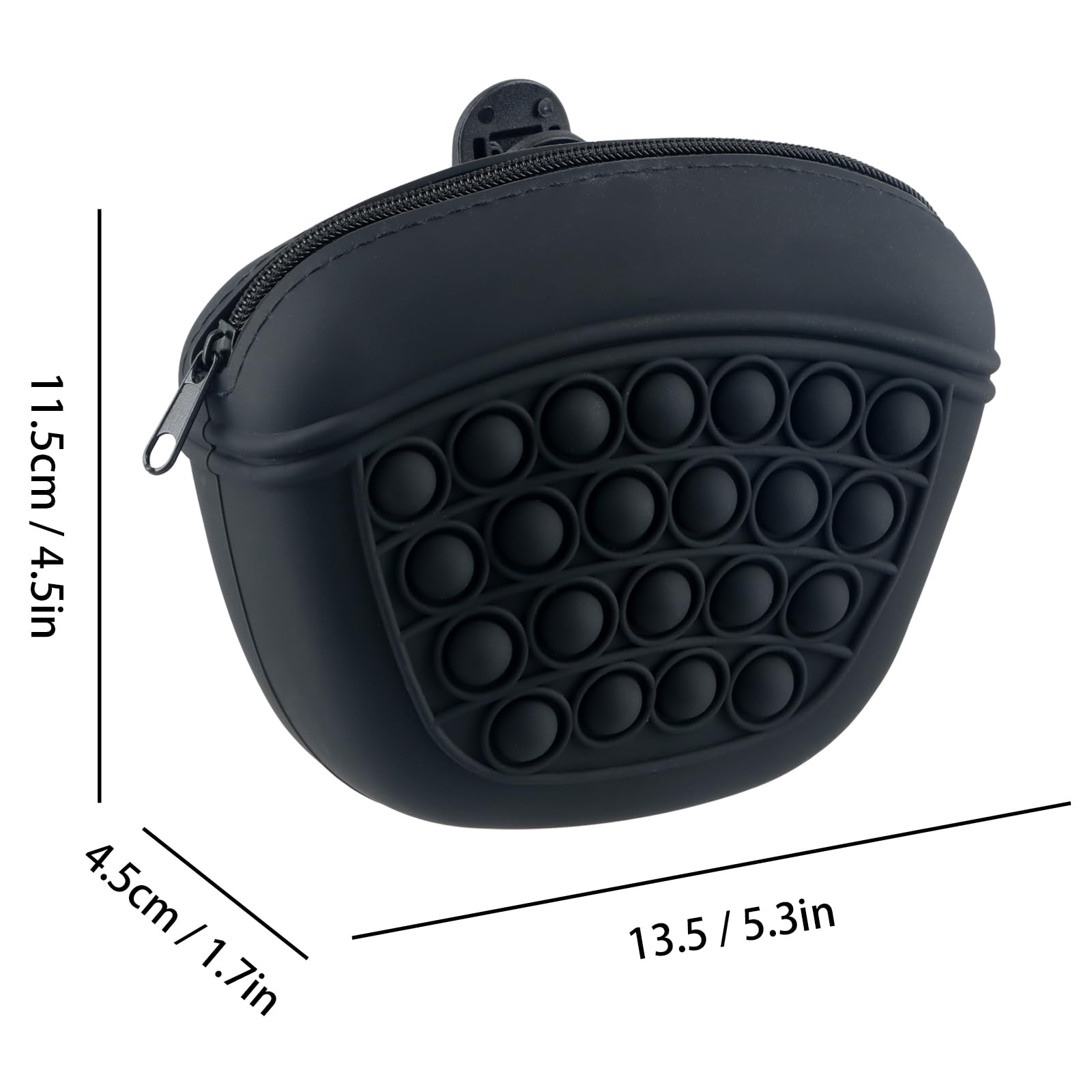 Sacca Premietti Per Cani In Silicone - 2 Pezzi Con Clip Da Cintura - Foto 12