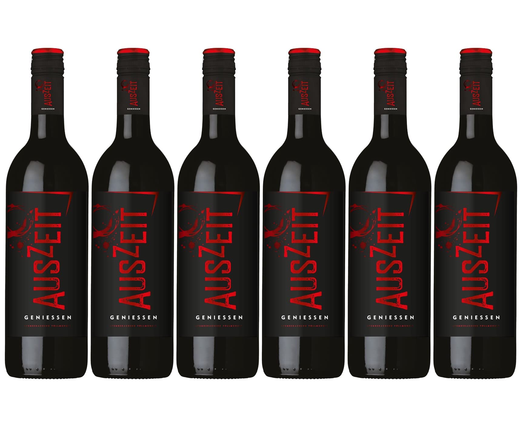Auszeit - Rotwein Feinherb dunklen Waldfrüchten (6 x 0.75 l)