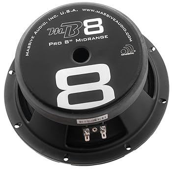 Massive Audio MA8 MA シリーズ 8インチ 350ワット 8オーム プロ