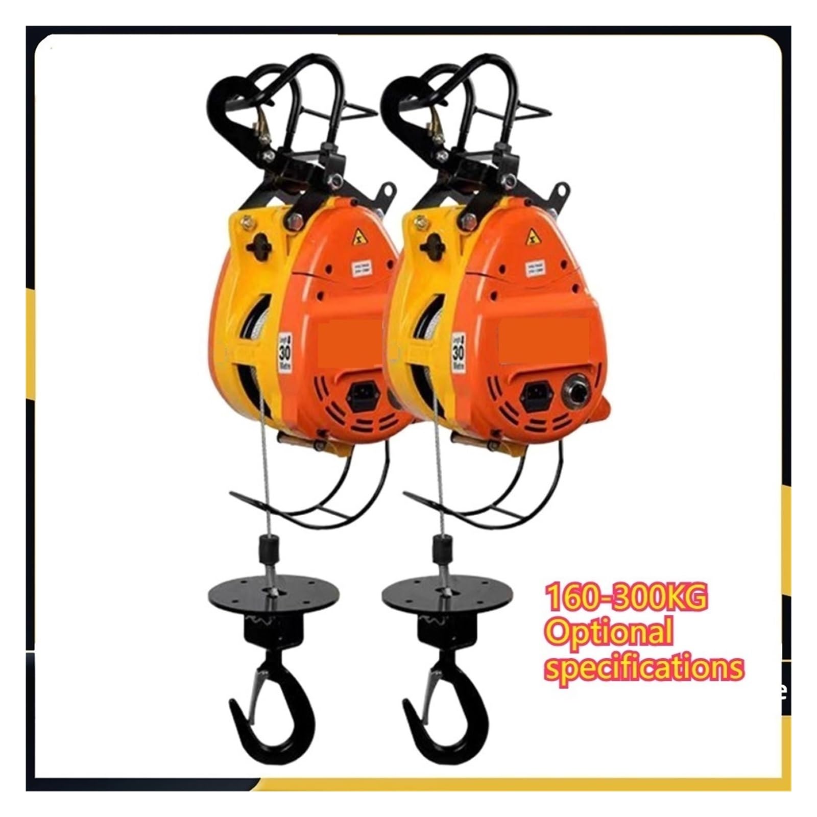 180KG/360KG Paranco Elettrico 220V Domestico Telecomando Verricello Portatile Aria Condizionata Gru Paranco Elettrico Telecomandato Verricello