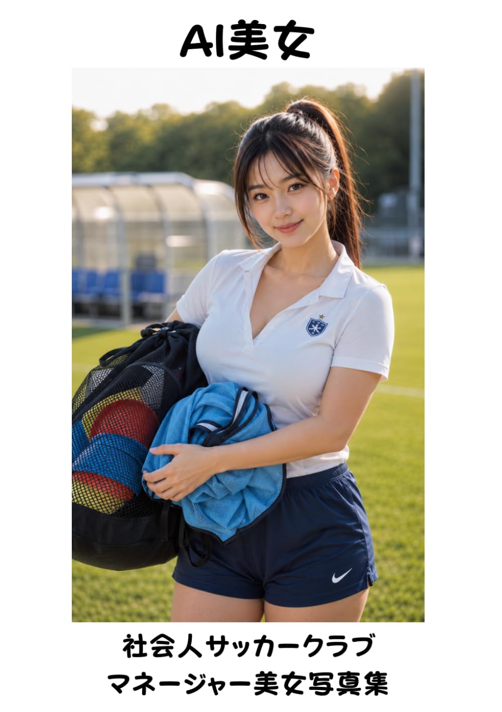 【AI美女】社会人サッカークラブマネージャー美女写真集 (AI美女写真集)