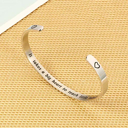M Mooham Teacher Gifts For Women, Teacher Bracelet Teacher Appreciation Gifts End Of Year Teacher Thank You Retirement Gifts For Teachers On Teacher's Day #TOP3