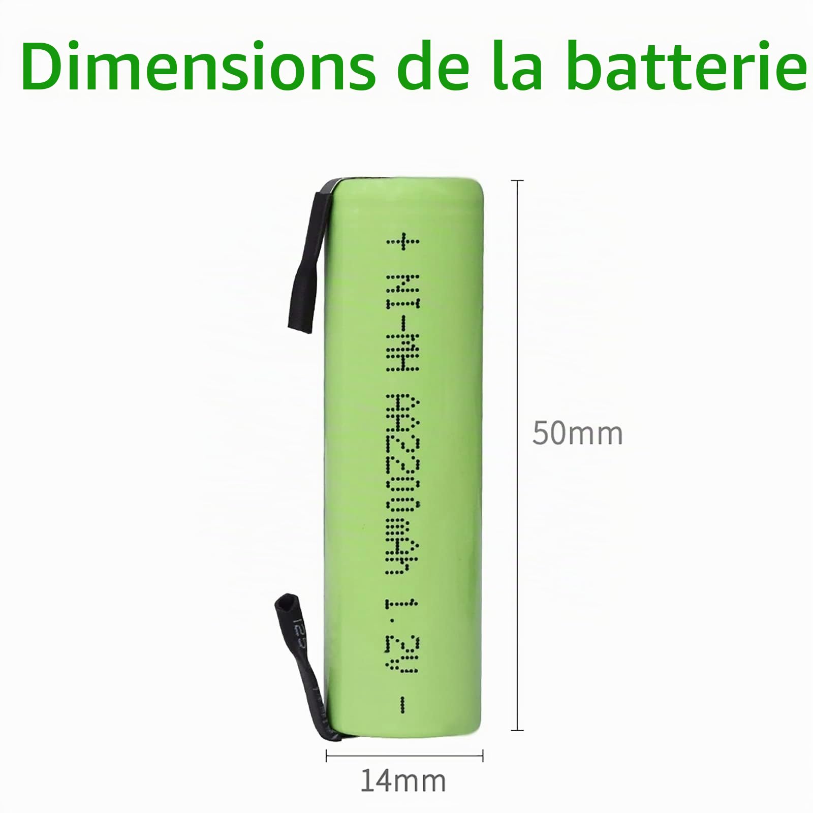 CITYORK Lot de 12 piles AA rechargeables 1,2 V NiMH 2200 mAh avec onglets, haute capacité et conçues pour les batteries