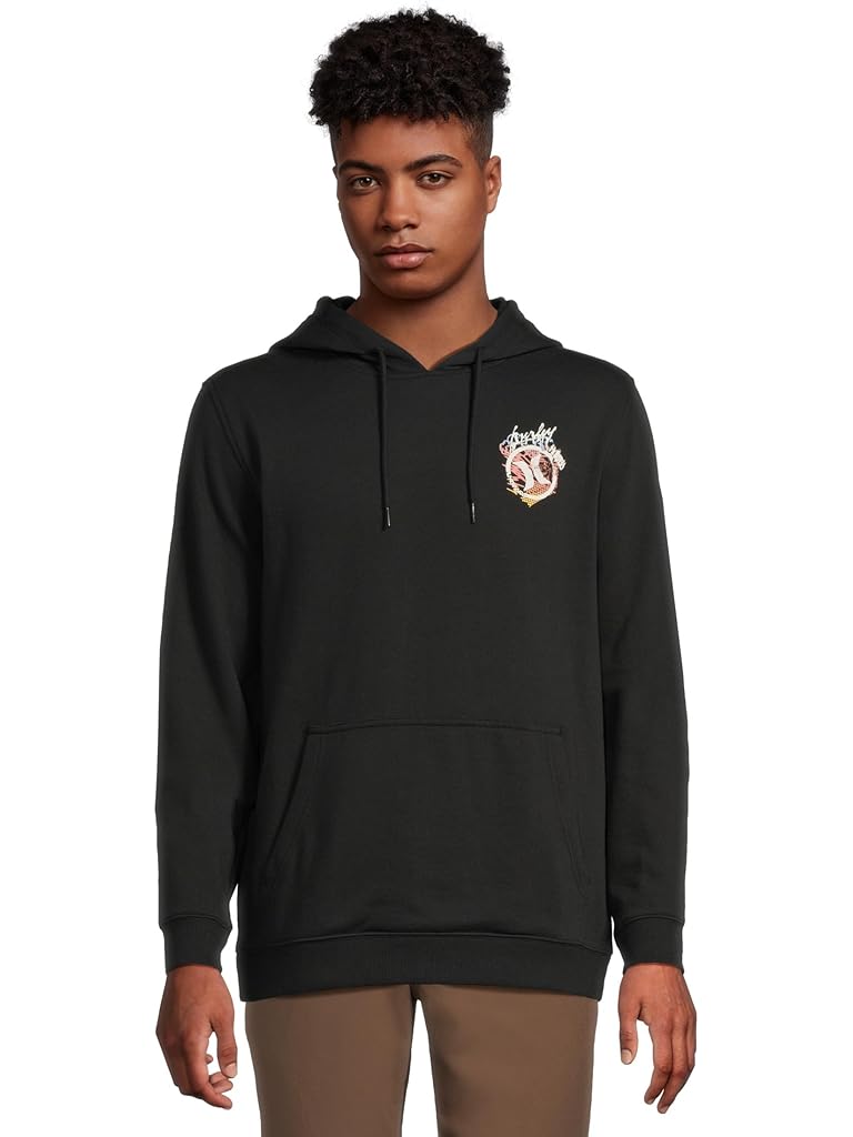 Black Hurley Crusty Pullover Sweatshirt