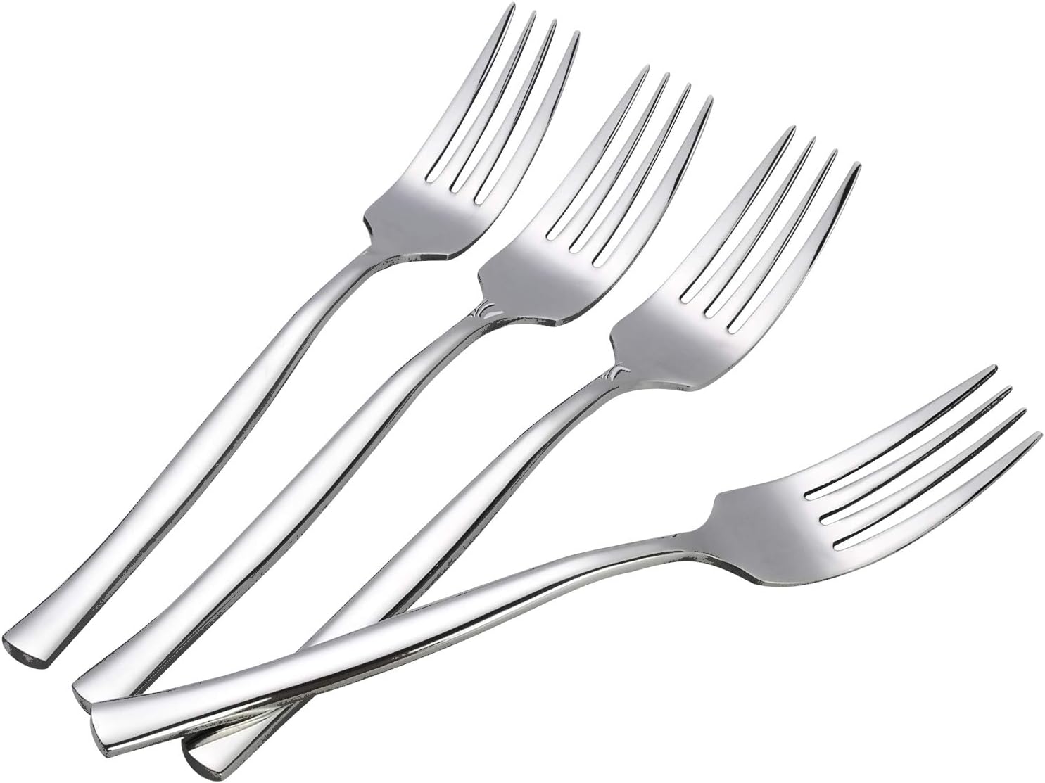 Rinboat Stainless Steel Dessert Forks, 12 Pieces
