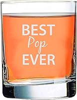 Vista 151 de Best PoPo Ever - Vaso de whisky Bourbon Old Fashsioned de 10.5 onzas grabadas con láser, vasos de cóctel transparentes grabados con grabado a mano