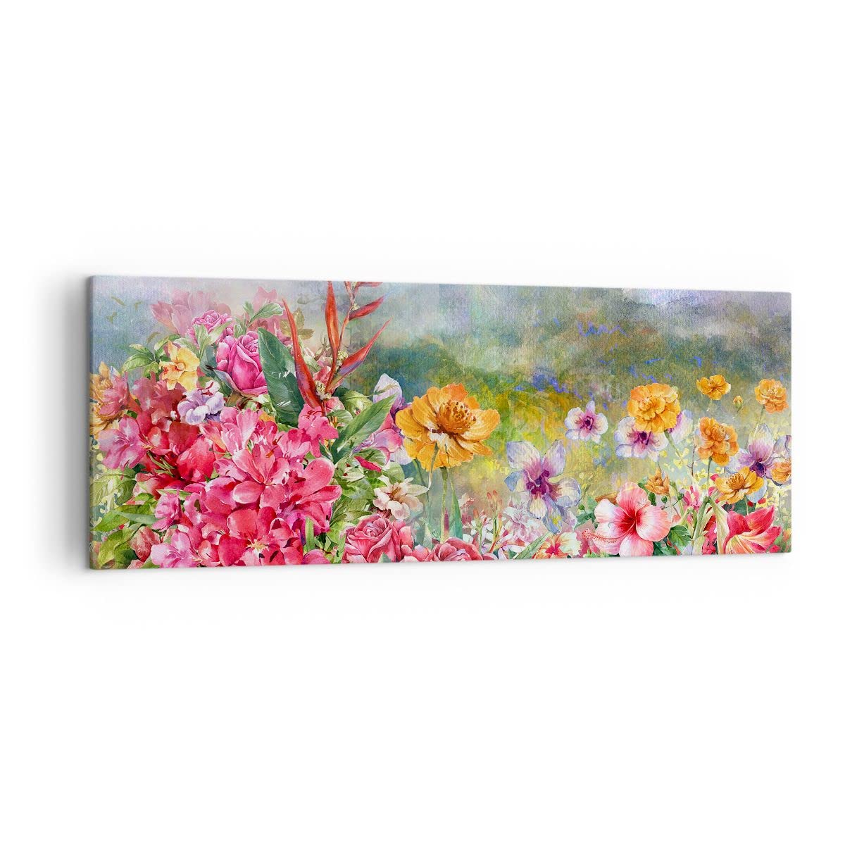 Quadro Su Tela Città E Casa Popolare 140x50cm – Stampa Moderna ARTTOR Per Soggiorno, Camera E Cucina