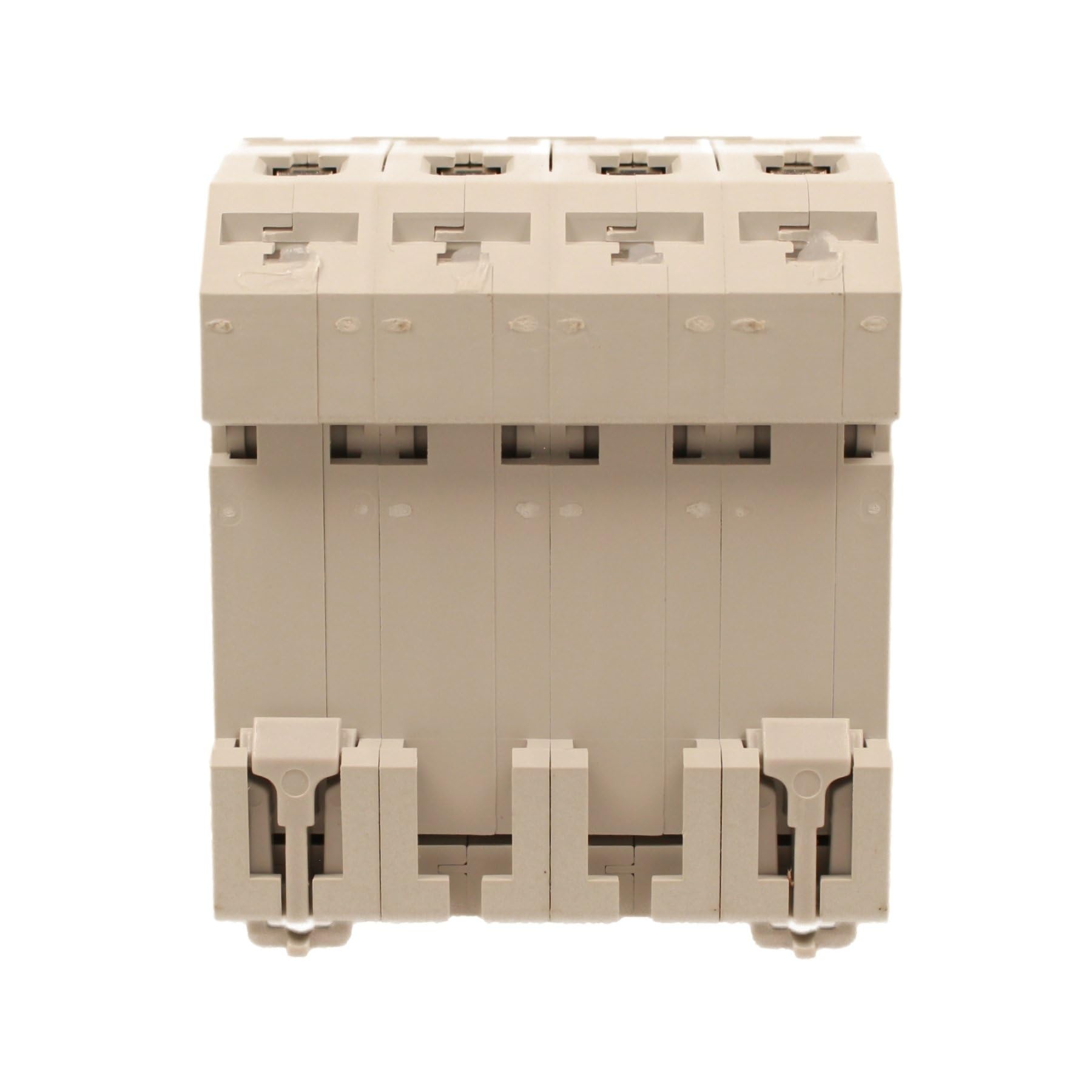 Interruptor magnetotérmico trifásico 4P 32A D32, curva D 10kA, 4 módulos DIN 380 V AC, certificado IEC60898-1, serie PB8H profesional