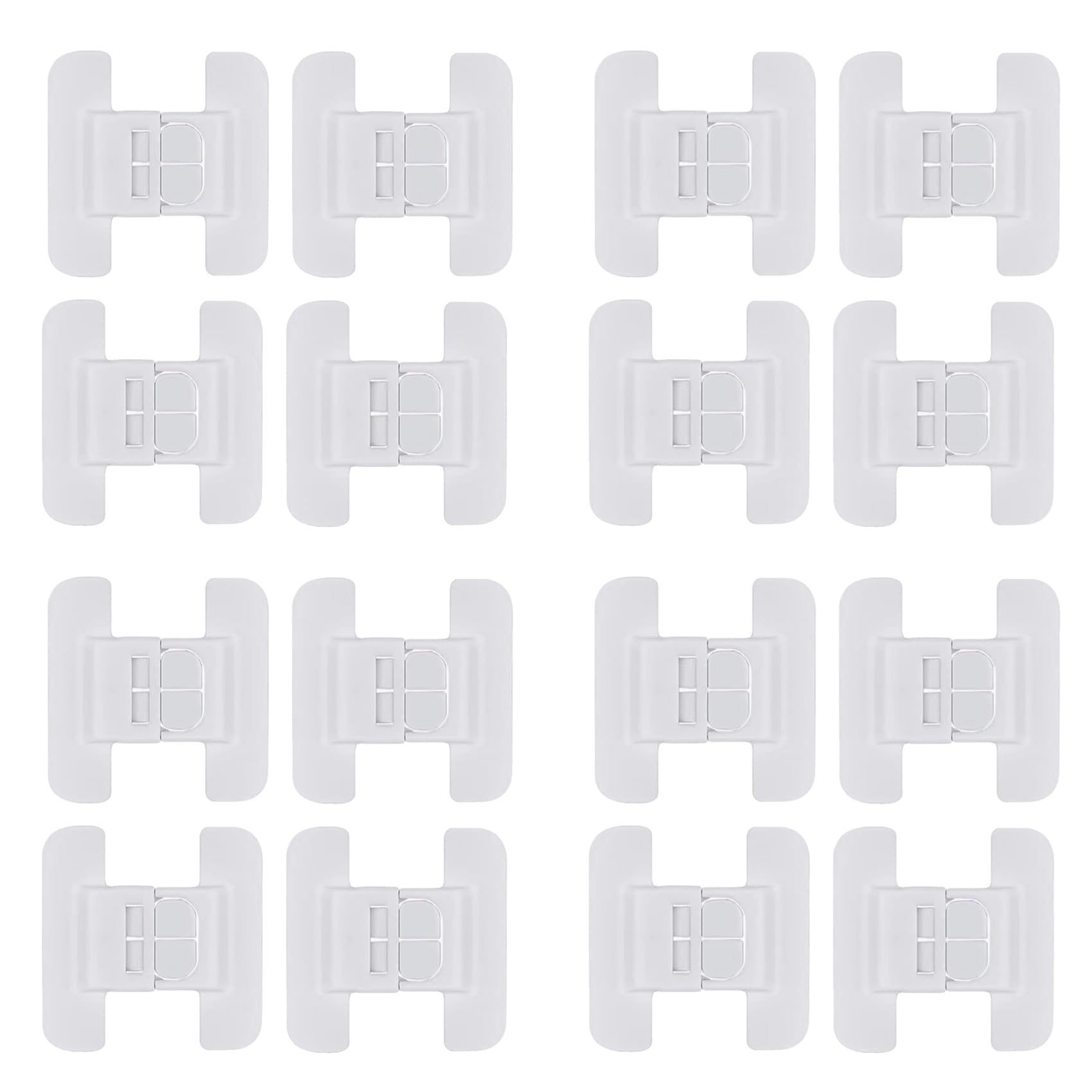 Hndhbfgrt Fridge Lock, Refrigerator Lock for Kids, Cabinet Locks for Babies, Child Drawer Locks, Freezer Door Lock for Proof 16Pcs