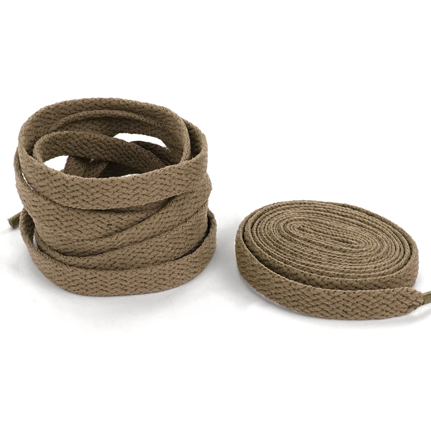 BOROLA2 Pairs 45" Flat Coloured Athletic Shoe Laces for Sports Shoes Boots Sneakers Skates Fits All Adult and Kids