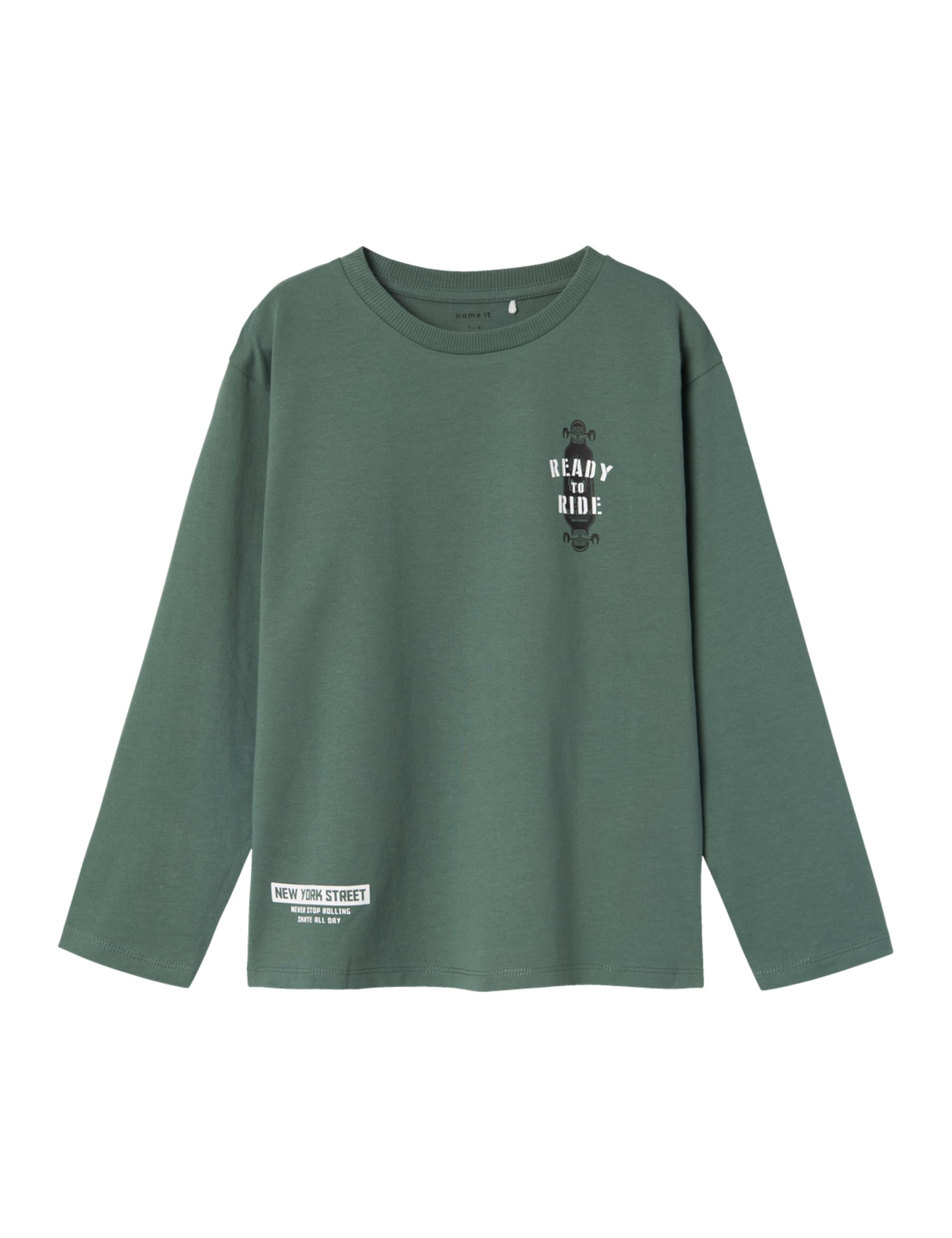 NAME IT Jungen Nkmroma Ls Nreg Top Langarmshirt