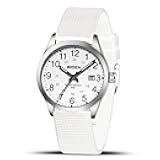 Mens Watches Analog Quartz Sports Unisex 30M Waterproof Nurse Watch for Men Women Medical Professionals Military Time with Second Hand Glowing Easy to Read Dial