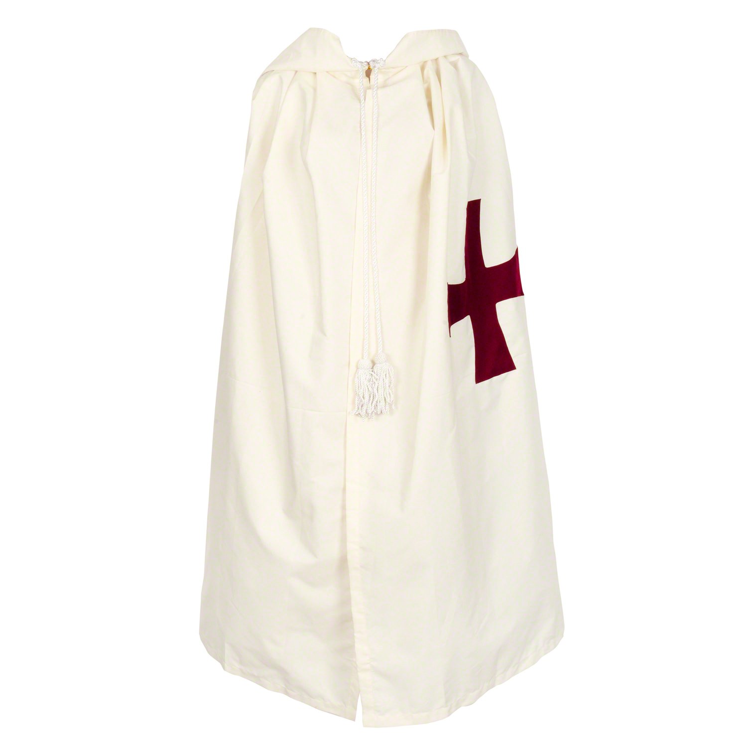 THE MASONIC COLLECTION - Knights Templar Mantle With Maroon Red Cross - Comfortable Fitting - Freemason Gifts for Men