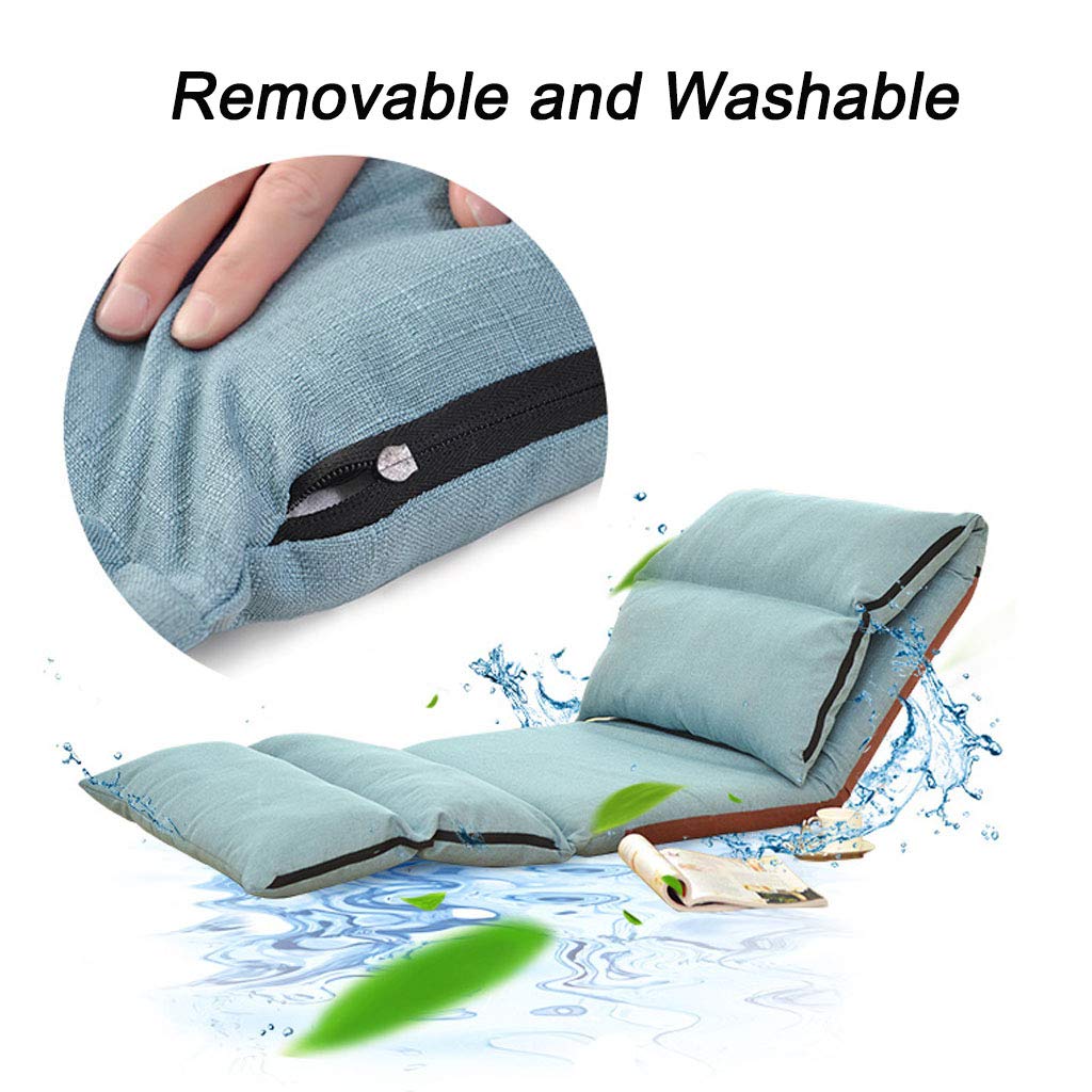 Silla de suelo portátil acolchada, silla sin patas, sofá de suelo plegable con reposabrazos, silla mirador con respaldo, diseño ergonómico para leer, yoga, niñas, estilo elegante.