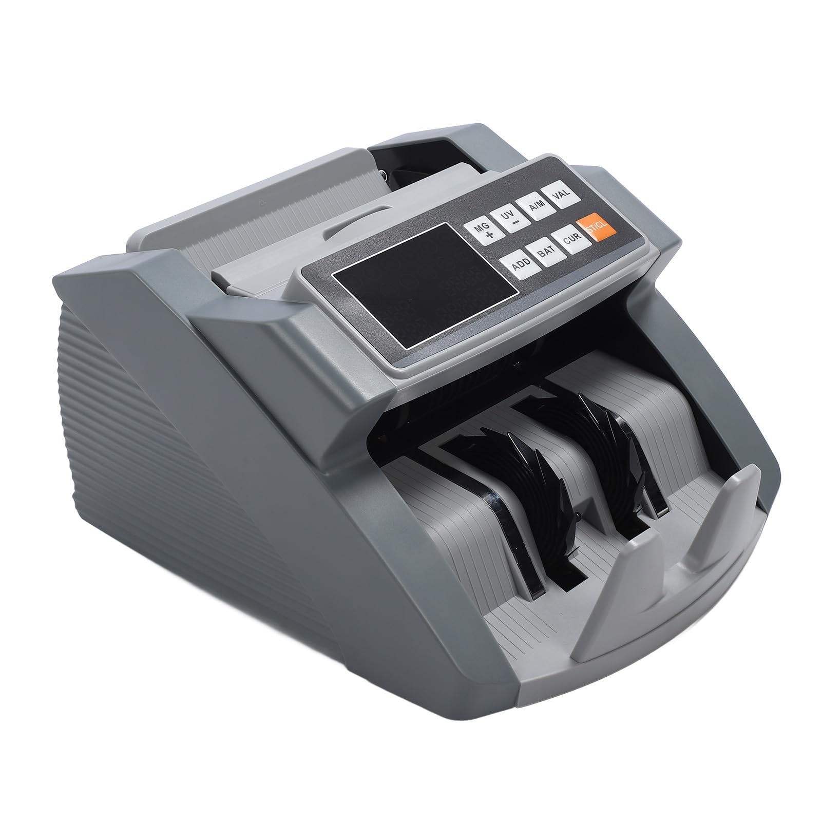 Contatore Automatico, Ad Alta velocità MG UG IR Banconote in Contanti con Display LCD Rilevatore Contabanconote per Negozi Centro Commerciale Spina Americana 100‑240 V UV