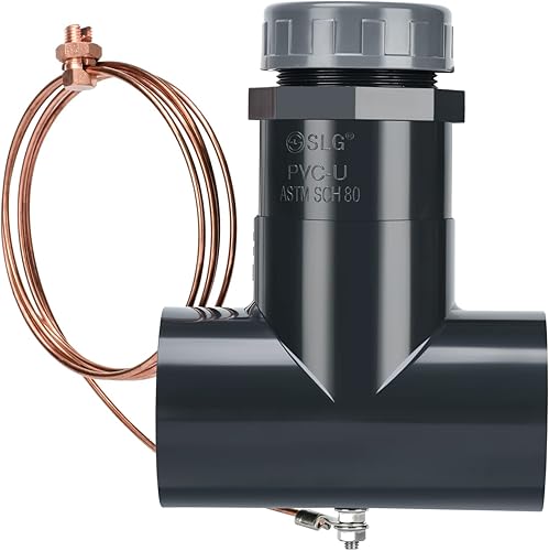 briidea Nuevo Instalar ánodos de zinc en línea de 2 '' para piscinas de agua salada