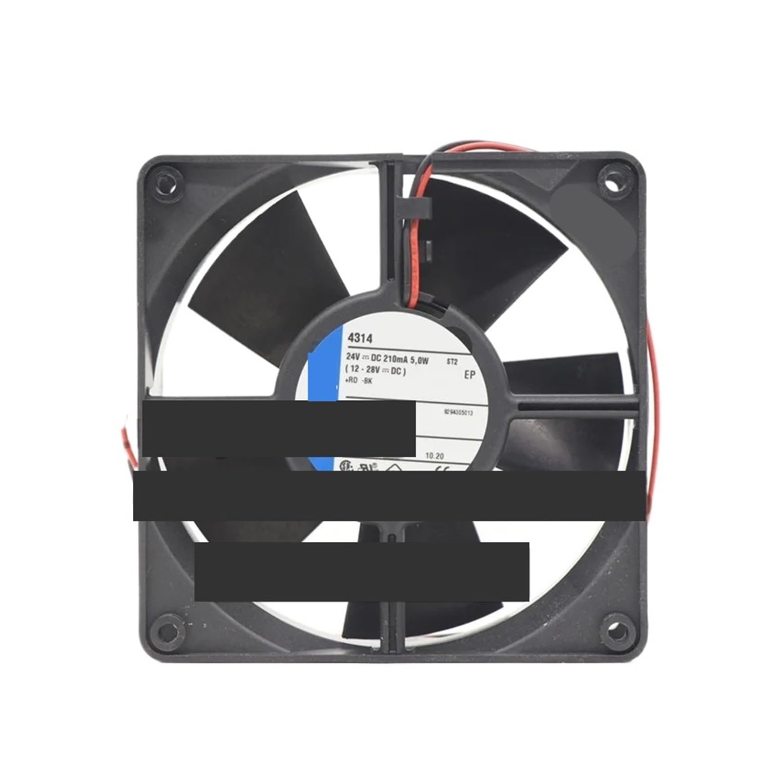 BRODEFUP 4314 Compact Axial Cooling Fan 120 * 120 * 32mm 12032 24V DC Fan 120x120x32mm 5W