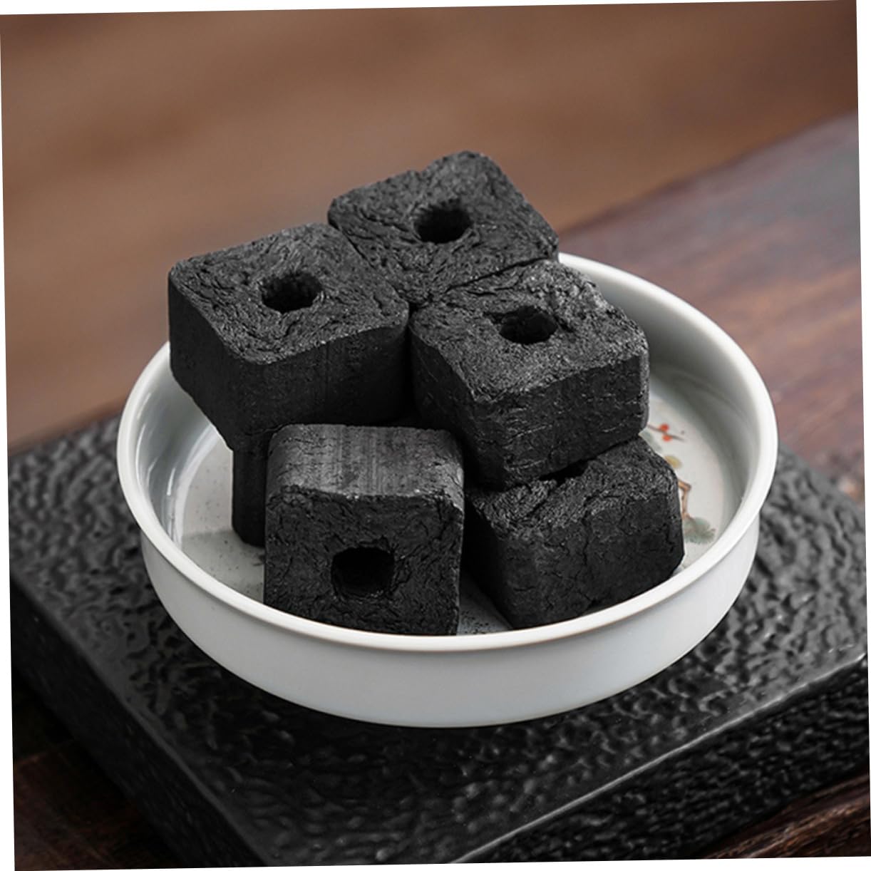 Toddmomy 1bolsa Bolsa De Vegetal Briquetas Barbacoa Carbon De Bambú Vegetal para Estufa Parrilla De