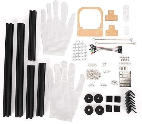 Tosuny Soporte de Caja al Aire Libre para computadora Aluminio, Marco Abierto DIY Disipación de Calor Chasis de Caja para computadora PC para ITX Informática,Componentes,Dispositivos externos,Cajas de ordenador de sobremesa