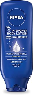 Nourishing In Shower Lotion, Body Lotion for Dry Skin, 13.5 Fl Oz Bottle