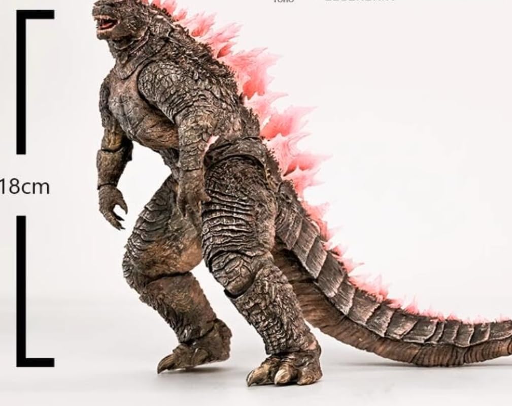 Amazon.co.jp: HIYA TOYS ゴジラ Evolved VER ピンク 新たなる帝国