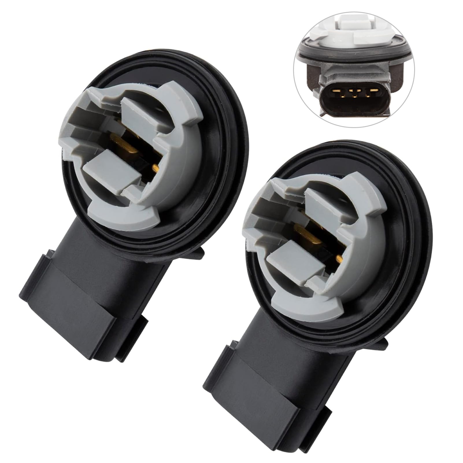 Amazon.com: 2Pcs Turn Signal Tail Light Socket Fits Ram 1500 2500