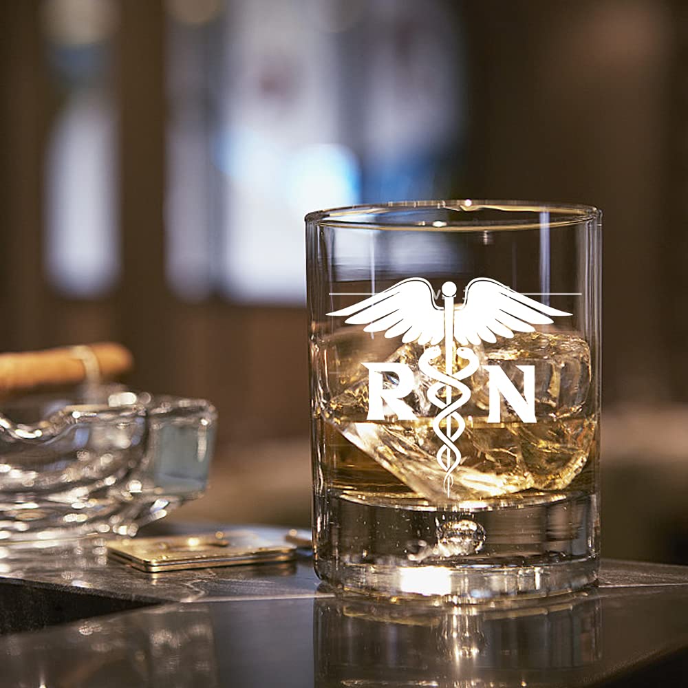 AGMdesign, Verres à Whisky Double Face « Good Day Bad Day Don't Even Ask Dental Assistantr » - Cadeau Pour Dentiste, Dentiste, Médecin, Infirmière, Collègue, Remise De Diplôme